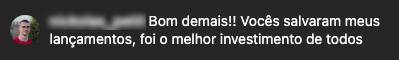 Cliente diz que o SendFlow salvou seus lançamentos e foi seu melhor investimento